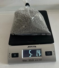 3MM Steel Bearing Balls 400 series Stainless Steel 5 pounds