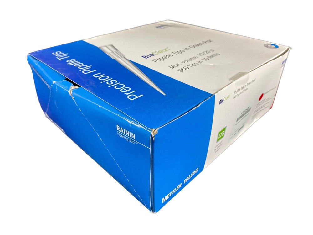 METTLER TOLEDO RAININ 20μL LTS Filter Pipette Tips 17002429 (960/Cs)
