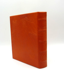 Address Book Leather Hardcover 6 Ring Binder Graphic Image GRAY Swirl