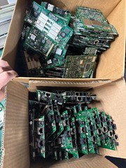 28-29 POUNDS Cisco Aironet Wireless Access Point Gold Scrap Circuit Boards LOOK