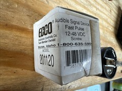 ECCO – 201120 – Audible Signal Device: Backup Beeper 80dB 12-48VDC – (Pack of 1)