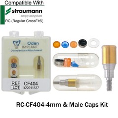 For ITI Straumann Implant Locator Abutment NC/RC 3/4/5mm Male Cap Tool Removable