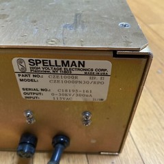 Spellman High Voltage CZE1000R AS-IS FOR PARTS Untested!