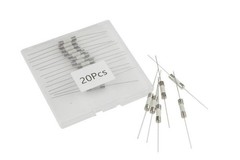20 PCS T1.5A 1.5A 250V 5x20mm Ceramic Axial Lead Slow-Blow Fuse Electronics