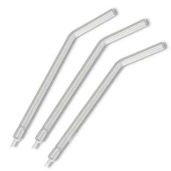 BriteDent Disposable Air-Water Syringe Tips Clear 250/Bag Solid Construction