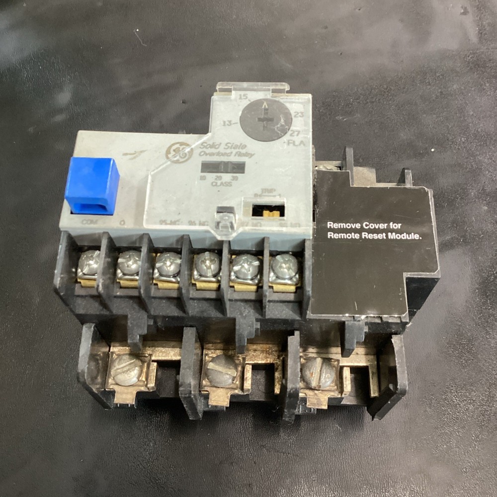 GENERAL ELECTRIC CR324CXHS Overload Relay 13 – 27 AMPS USED