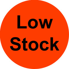 LOW STOCK Labels – 2″ Round Red Quality Control Inventory Stickers 2RLS 500EA