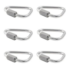 6Pcs M3.5 Delta Quick Links Triangle 1/8″ 316 Stainless Steel Chain Connector