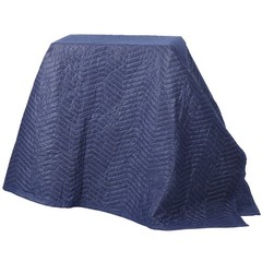 12 Moving Packing Blankets 80″x72″ (35 lb/dz) Shipping Furniture Pads Dark Blue