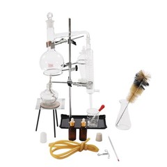 New 500ml Lab Distillation Apparatus Essential Oil Pure Water Glassware KitsUS