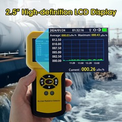 Nuclear Radiation Detector Radioactive Meter Geiger Counter Beta Gamma X-Ray US