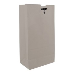 RJ Schinner Co Duro White Paper Bag, 6 x 3.63 x 11.06 Inch (500/CS)