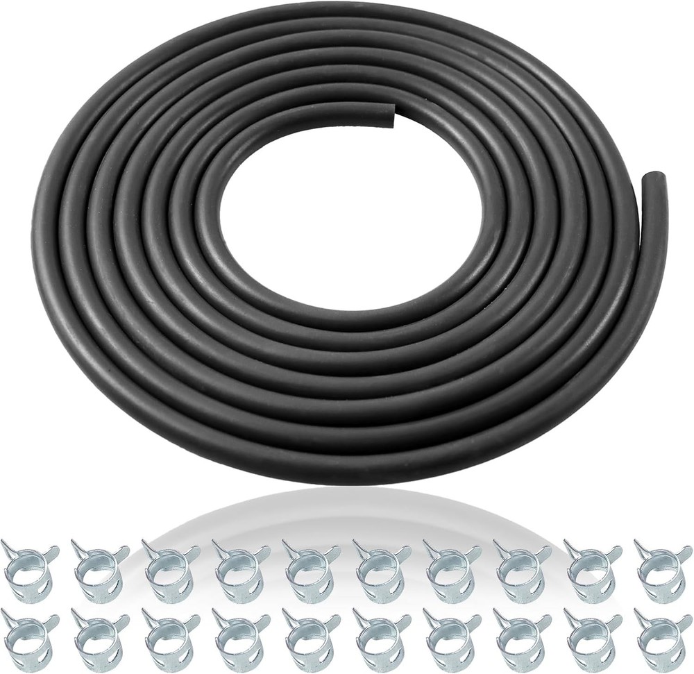 10 Feet 3/16 Inch ID Fuel Line Hose Compatible with Small E Size: 3/16 ID-10ft