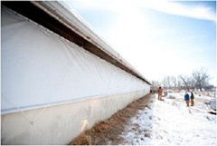 1000SQFT 4FT WIDE Heavy Duty Polyethylene Film VAPOR BARRIER CRAWL SPACE