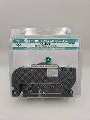 Connecticut Electric Type UBI Z Circuit Breaker, 30-Amp 2-Pole, Black L