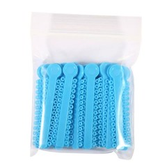 1040Pcs Dental Elastic Ligature Ties Rubber Bands Loops for Orthodontic Braces