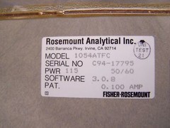NEW ROSEMOUNT 1054 A ENCLOSED TOTAL FREE CHLORINE ANALYZER 115 VAC