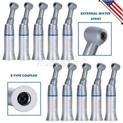 1-10 NSK Type Dental Low Slow Speed Push Button Contra Angle Handpiece E-type AS