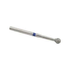 Dental Diamond Bur Long Shank Ball Round Medium 801L FG High Speed Burs 22mm