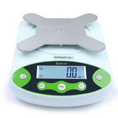 U.S. Solid Precision Balance 15kgx0.1g Lab Digital Scale AC/DC Power Way 10 Unit