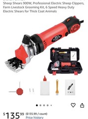 1000 Watt Electric Sheep Sheering Kit YMS-78