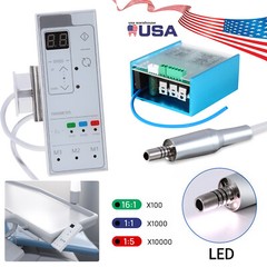 Dental NEW LED Electric Micro Motor NEW/ 1:5 LED Contra Angle Handpiece
