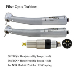 BEING Dental Fiber Optic High Speed Handpiece Push Turbine 4 6Hole Coupling NSK