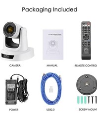 Vikery PTZ FHD Camera 10x Zoom SDI/HDMI/USB/Conference/Streaming/Zoom/Skype/OBS