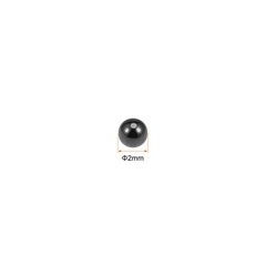 2mm Ceramic Bearing Balls, Si3N4 Silicon Nitride Ball G5 Precision 10pcs