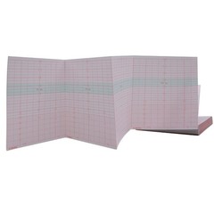 For Contec CMS800G/CMS800F Fetal Monitor Paper 112x100mm 5 Packs 750 Sheets，US