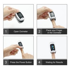 CONTEC CMS50NA FingerTip Blood Oxygen Pulse Oximeter SpO2 PR Meter USA Shipping
