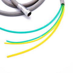 1Pcs Dental Silicone Turbine Handpiece Tubing Hose Connector 2Holes / 4 Holes
