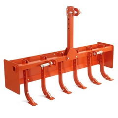55″ Box Blade for Tractor, Box Scraper for Tractor CAT-0 & CAT-1 3 Point Hitch