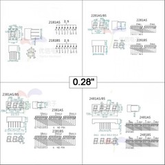 Red led Display 7 Segment Common Cathode/Anode 1-4 Digit0.28/0.36/0.4/0.56/0.8