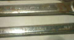 4 Vintage TRUECRAFT Combination Wrench 12pt Alloy Steel Palmera Spain 5/8 &11/16