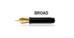 Kaweco Fountain Pen Replacement Nib 060 – Gold Plated Steel – Broad Point NEW