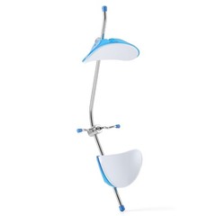 Dental Orthodontic Reverse Pull Headgear Facemask Facial Mascara Adjustable Blue