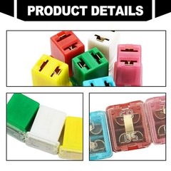 Set of 6 Pieces Low Profile Fuse Kit Include 20A 25A 30A 40A 50A 60A Box…