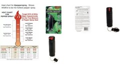PEPPER SPRAY Self Defense Police Pocket KEYCHAIN Unit USA Made 1 / 2 oz 8 . 5 OC