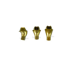 10pcs multi unit angled abutment fits to Straumann ITI NC/RC 17 degree D4.6mm
