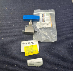 Parker 10V2071 Stainless Steel 2-Way 1/8″ Low Pressure Needle Valve 15000psi MWP