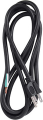 PS915143 9 Ft 14/3 SJTW Replacement Power Cord, 15 Amp 125V Appliance Cord, 3-Pr