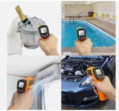 Digital Thermometer Infrared Gun IR Laser LCD Temperature Non-Contact Meter Gun