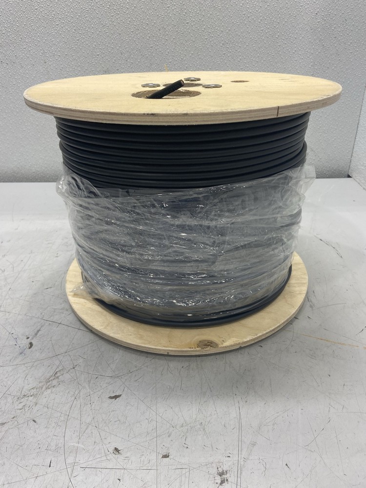 Windy City Wire 23 AWG 4 Pair Plenum Cat6 Black Wire 1000′ 556600-110