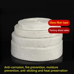 1 Roll Fiberglass Cloth Tape E-Glass 2″ wide 27 Yards 50mmx25m Fiber Plain Weave