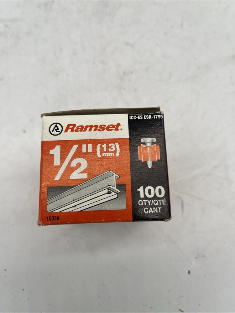 1503K Ramset 1/2″ Powder Fastener 13mm 100 count
