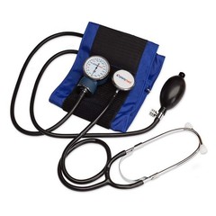 PARAMED Aneroid Sphygmomanometer with Stethoscope – Manual Blood Pressure