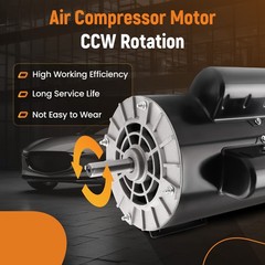5 HP Electric Motor 56 Frame 3450RPM Single Phase Motor Air Compressor Motor