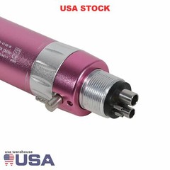 NSK Style Dental E-type 4H Air Motor 4Holes Low Speed Handpiece Pink-Color