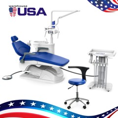 Dental Unit Chair Computer Controlled DC Motor Integral Doctor Stool TJ2688-A1-1